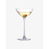 Savage Crystal Coupetini Glasses set of two, imported from the UK