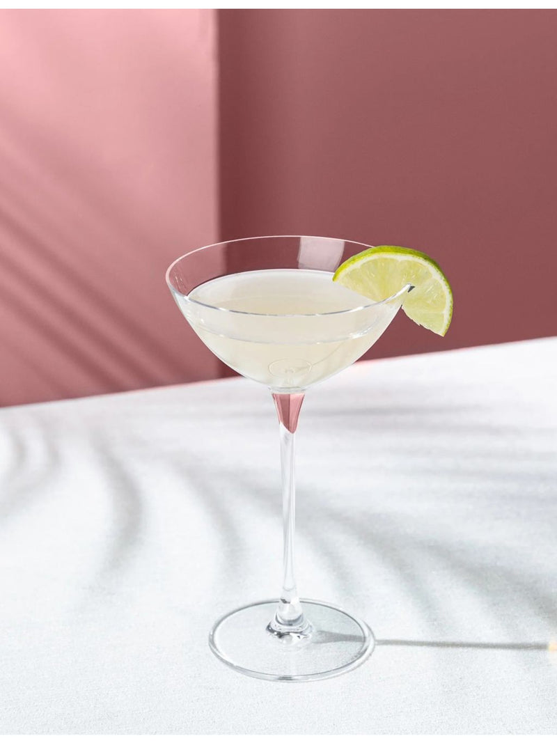 Savage Crystal Coupetini Glasses set of two, imported from the UK