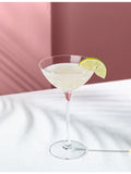 Savage Crystal Coupetini Glasses set of two, imported from the UK
