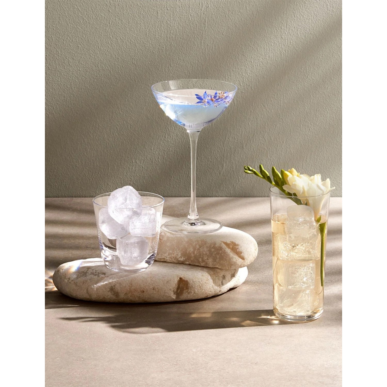 Savage Crystal Coupetini Glasses set of two, imported from the UK