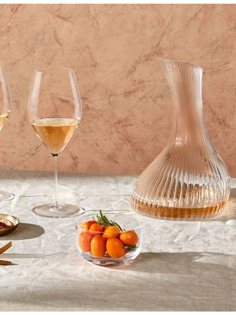 NUDE Vini crystal glass carafe handmade lead-free (British brand)