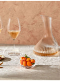 NUDE Vini crystal glass carafe handmade lead-free (British brand)