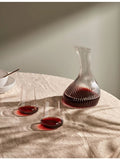 NUDE Vini crystal glass carafe handmade lead-free (British brand)