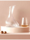 NUDE Vini crystal glass carafe handmade lead-free (British brand)