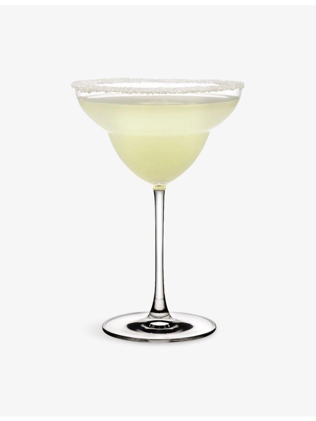 NUDE crystal margarita glasses set of two, imported from the UK