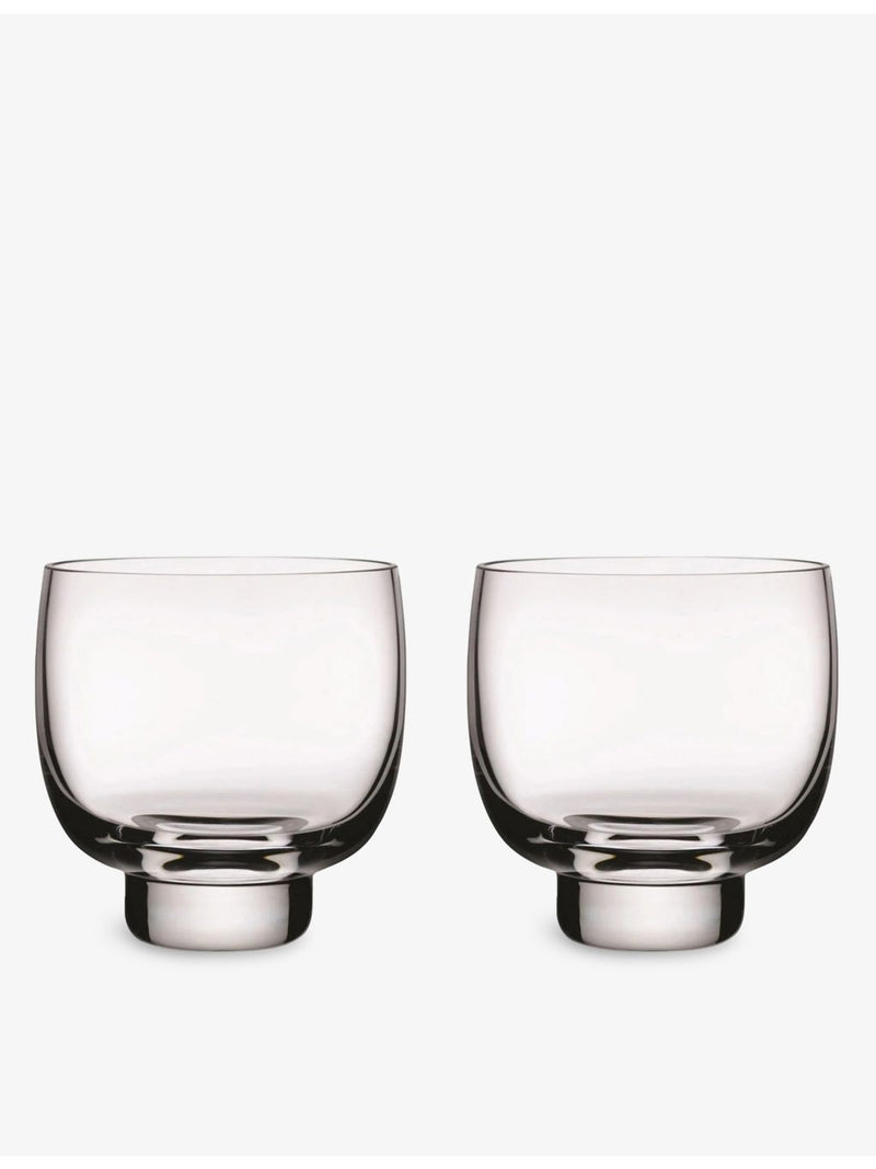 NUDE Malt whisky glasses set of two in lead-free crystal, UK version