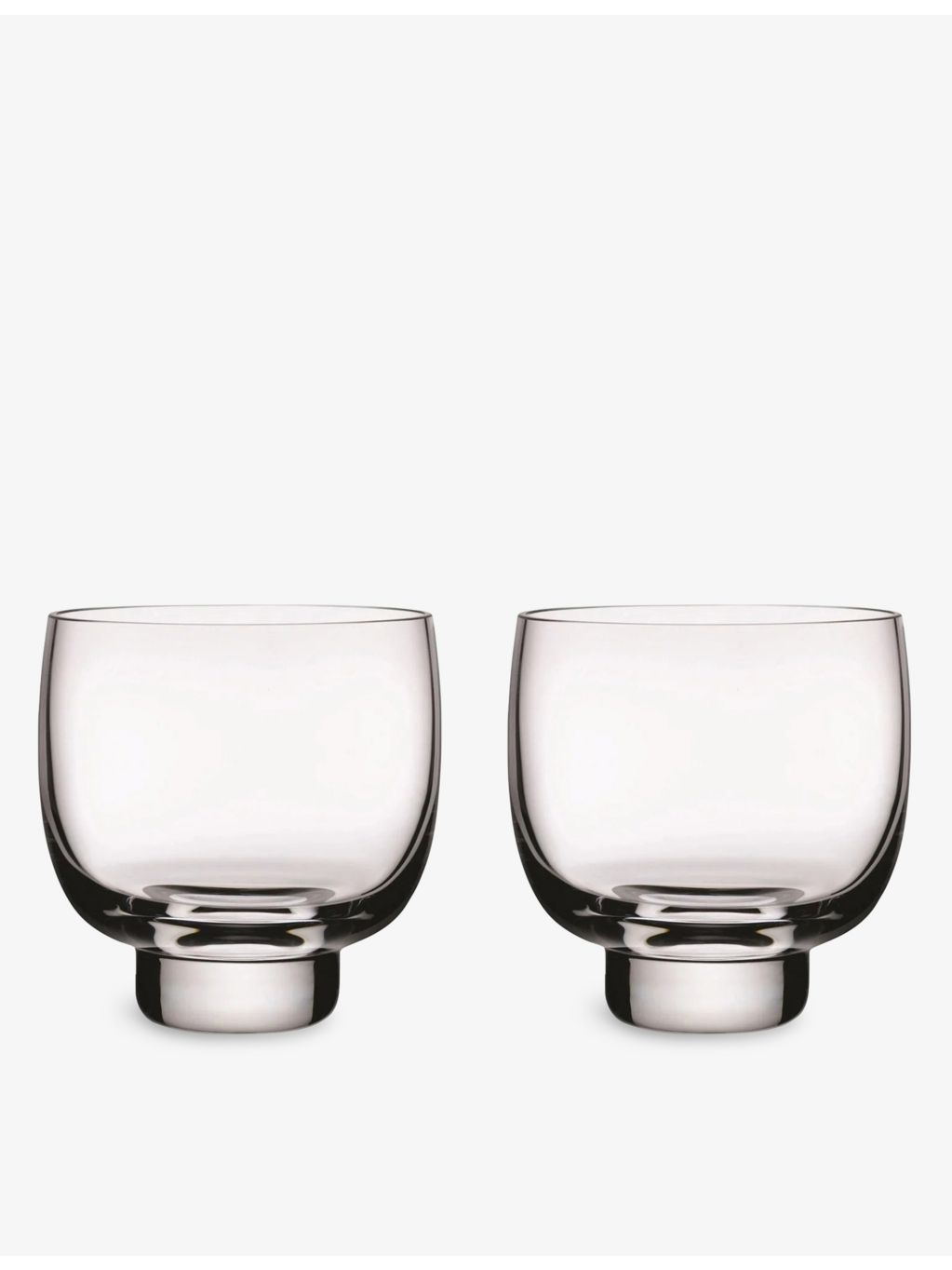 NUDE Malt whisky glasses set of two in lead-free crystal, UK version