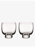 NUDE Malt whisky glasses set of two in lead-free crystal, UK version