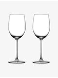 NUDE white wine glasses set of two 325ml, UK version