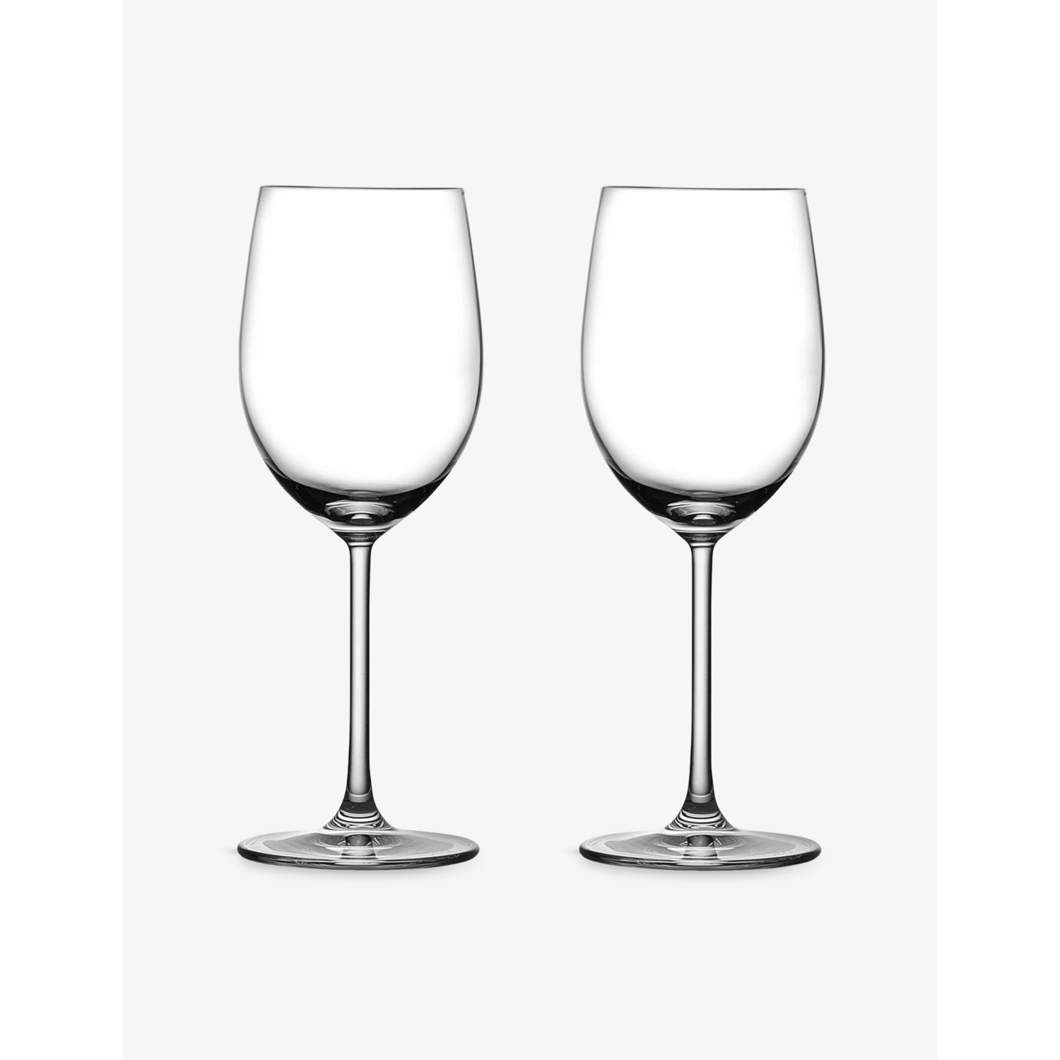 NUDE white wine glasses set of two 325ml, UK version