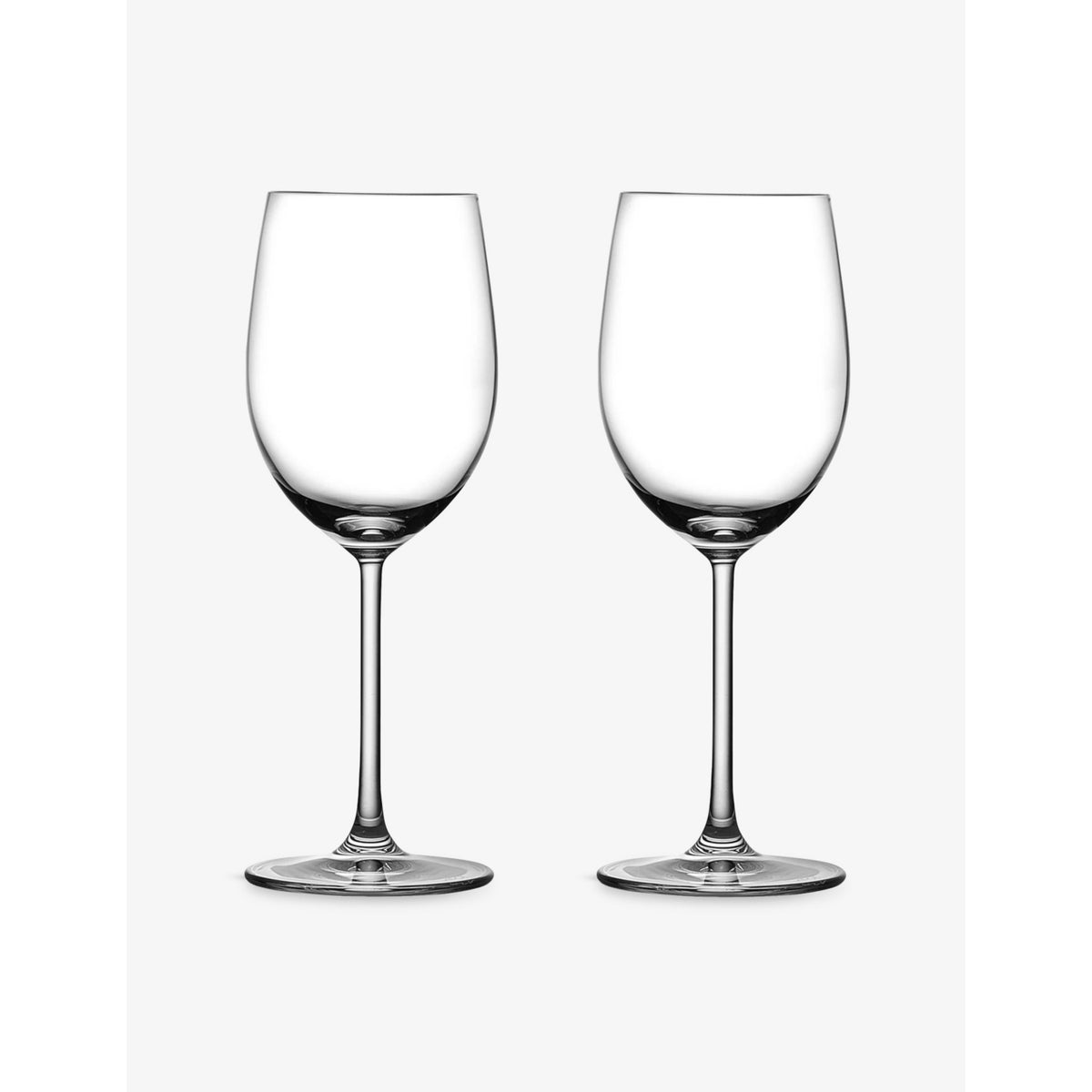 NUDE white wine glasses set of two 325ml, UK version