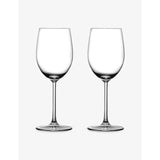 NUDE white wine glasses set of two 325ml, UK version
