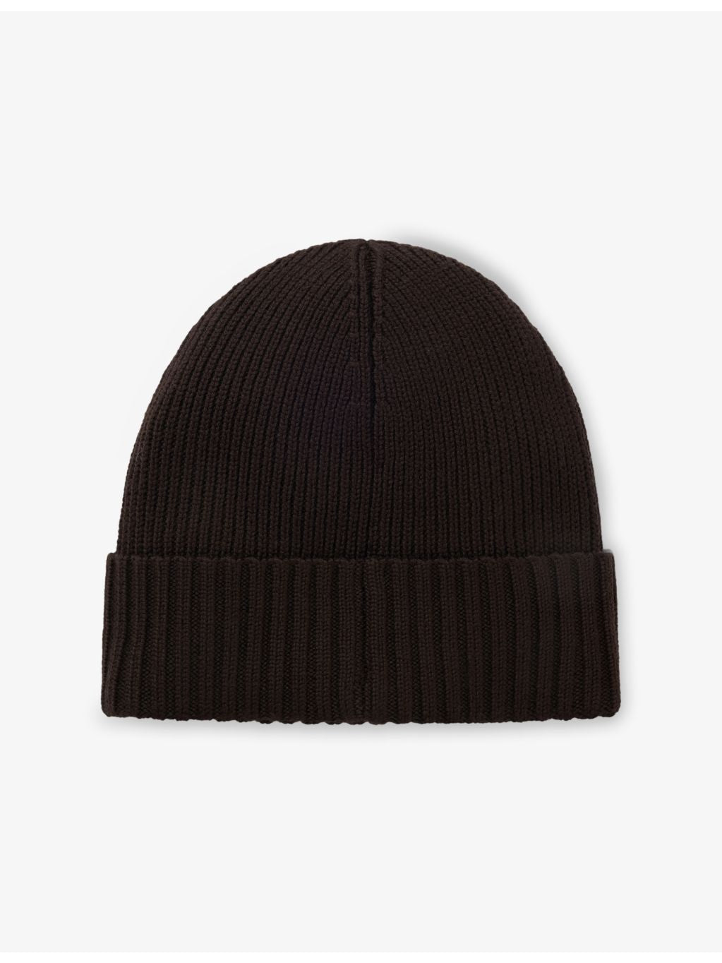 BOSS wool beanie with brand patch (British brand)