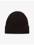 BOSS wool beanie with brand patch (British brand)