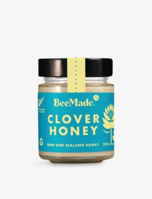 Beemade Harvest New Zealand clover honey 250g, imported from the UK