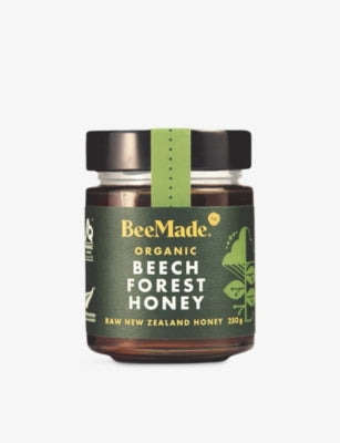 BeeMade organic New Zealand beech forest honey 250g, imported from the UK