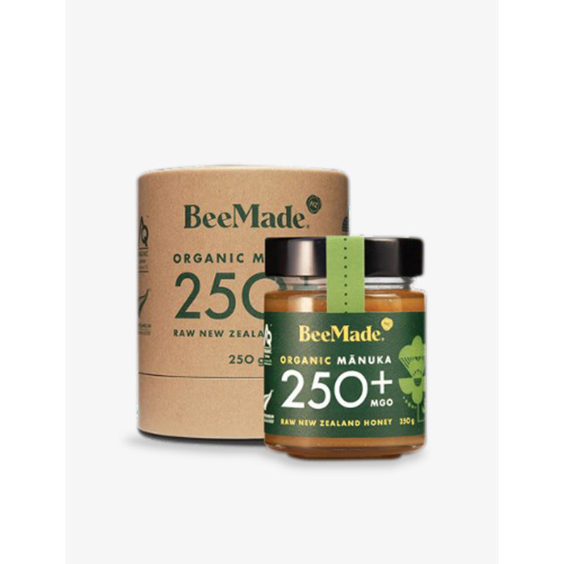 BeeMade organic manuka honey MGO 250+ 250g, UK version