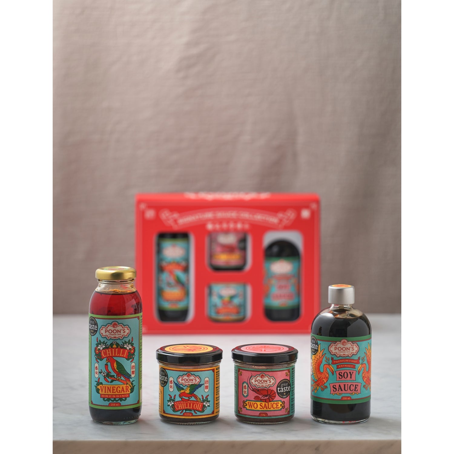 Poons Signature Sauce Collection 755g - British product
