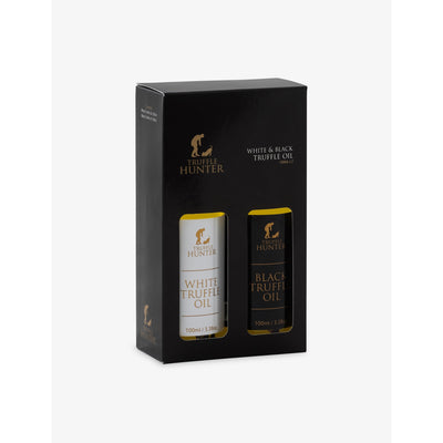 selfridges Truffle Hunter Black & White Truffle Oil Set 2x 100ml- Buy online at McGrocer