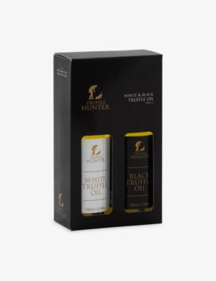 Truffle Hunter black and white truffle oil set 2x100ml (British brand)