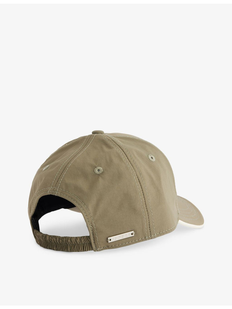 BÉLIER woven baseball cap with crest embroidery (British brand)