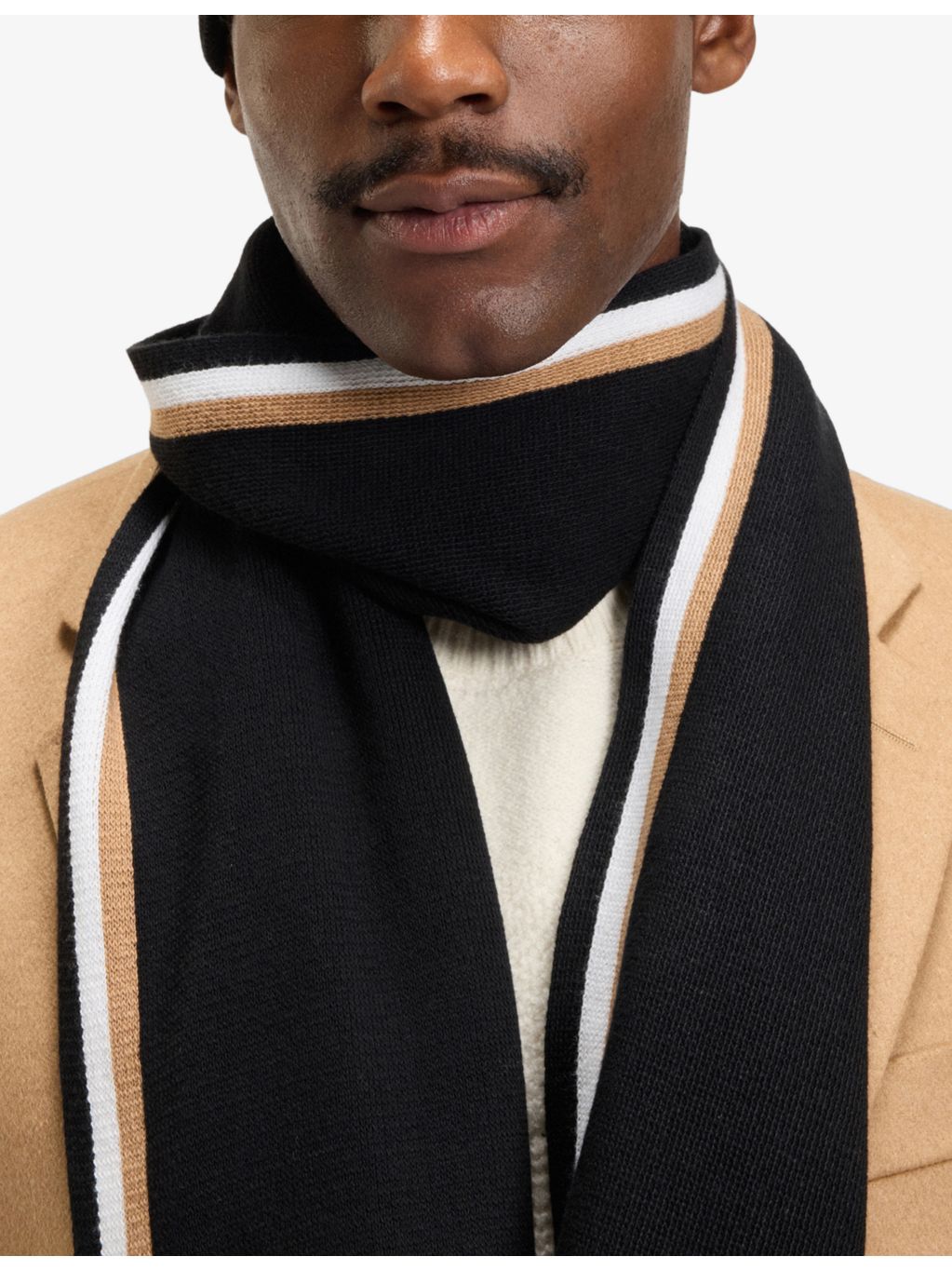 BOSS knitted beanie and scarf set 170cm - British product