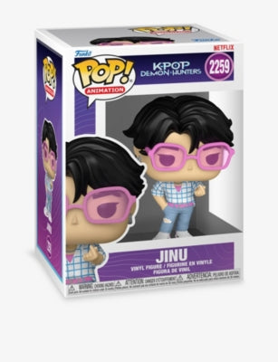Funko Pop vinyl figure Jinu from KPop Demon Hunters 10.7cm (British brand)