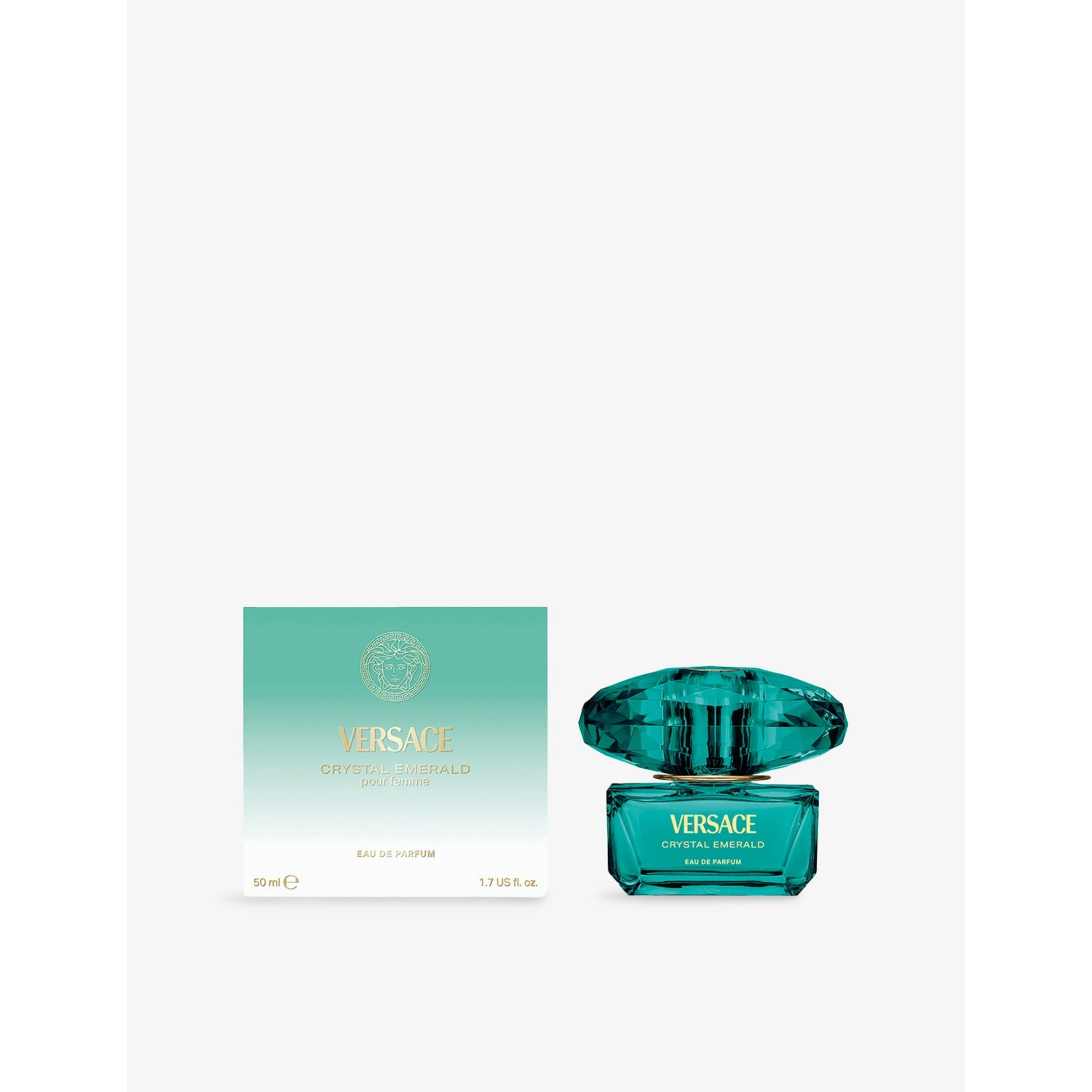 Versace Crystal Emerald Eau de Parfum 50ml, UK version