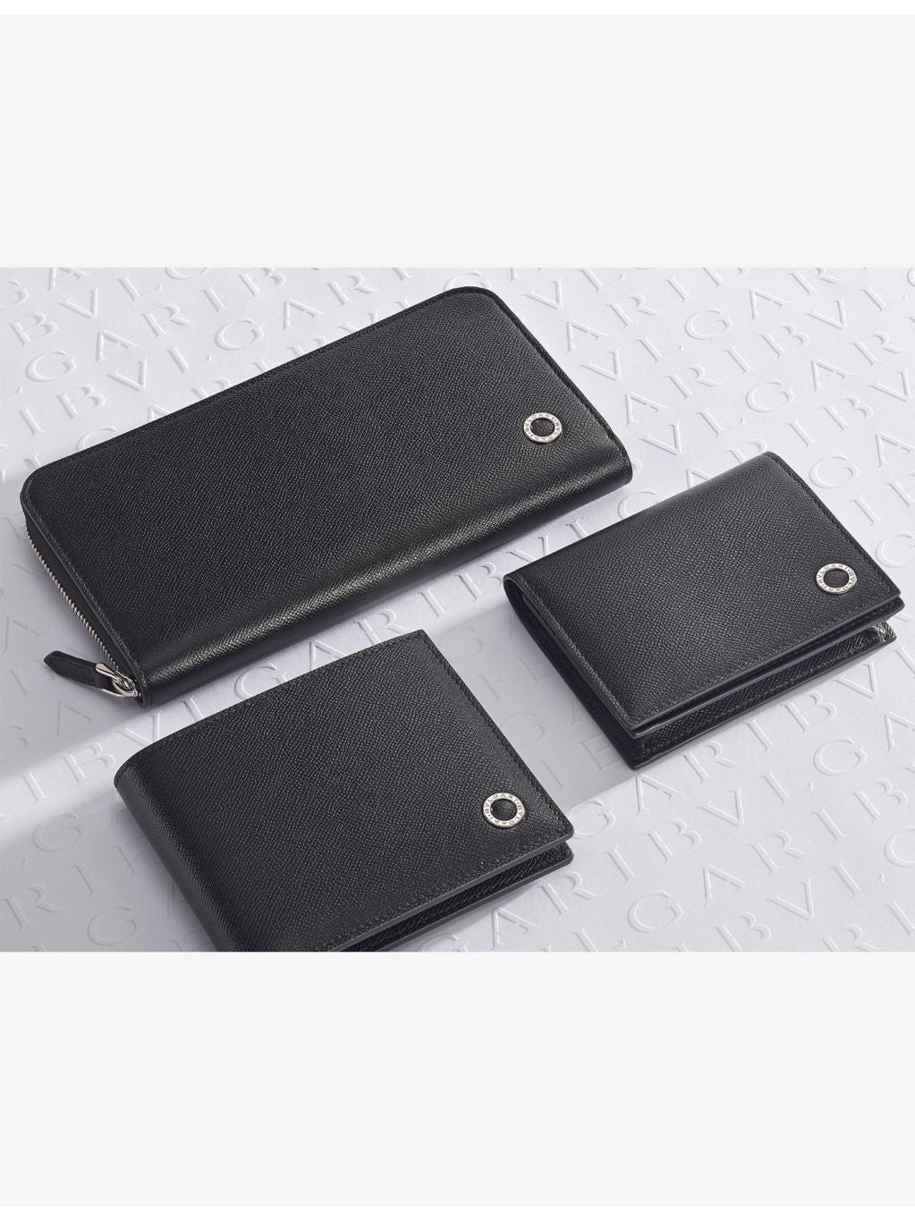 Bvlgari Man Hipster Compact leather wallet, UK version