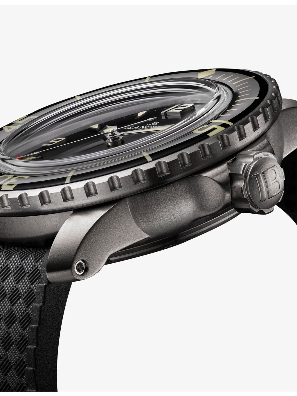 Blancpain Fifty Fathoms titanium automatic watch 42.3mm, UK version