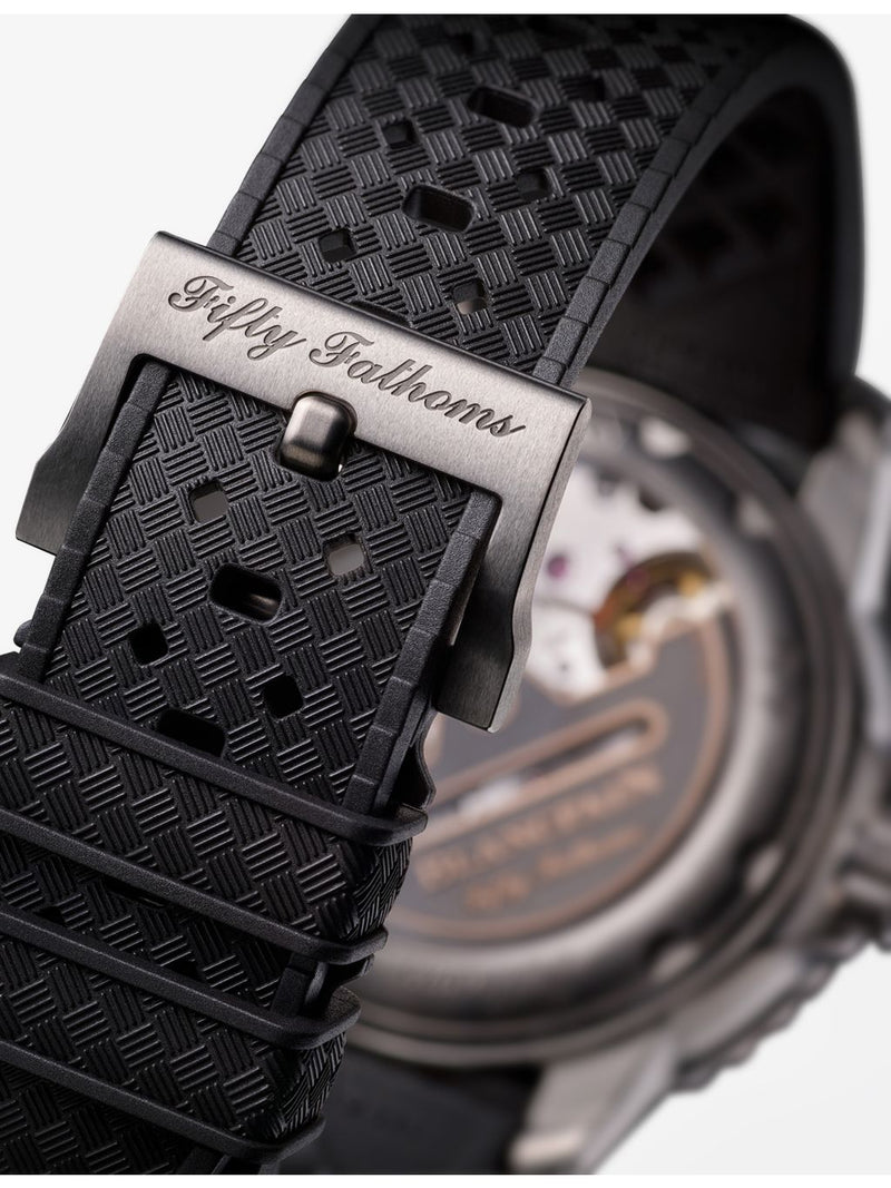 Blancpain Fifty Fathoms titanium automatic watch 42.3mm, UK version