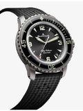 Blancpain Fifty Fathoms titanium automatic watch 42.3mm, UK version