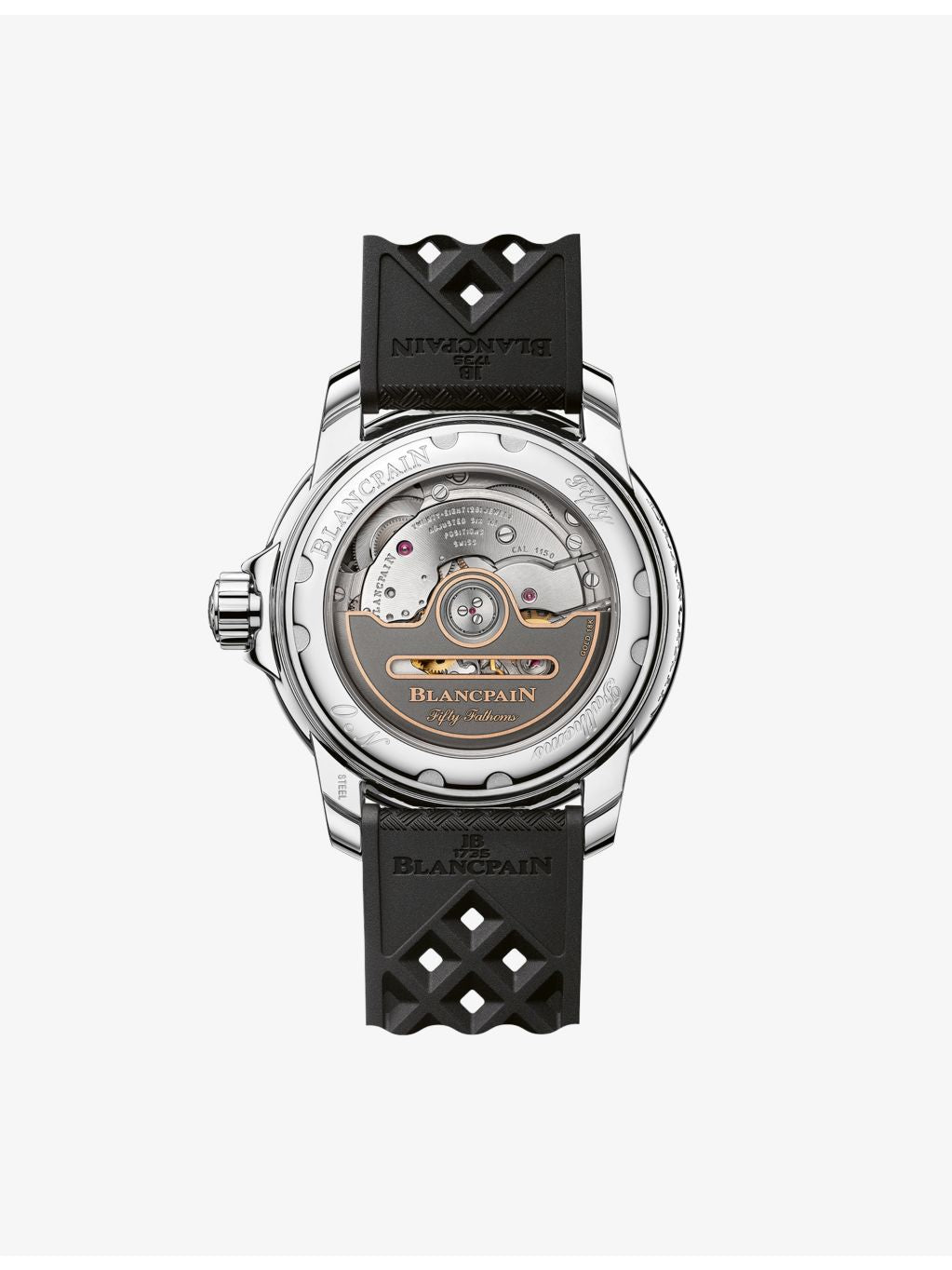 Blancpain Fifty Fathoms automatic steel watch 38.20mm (British brand)