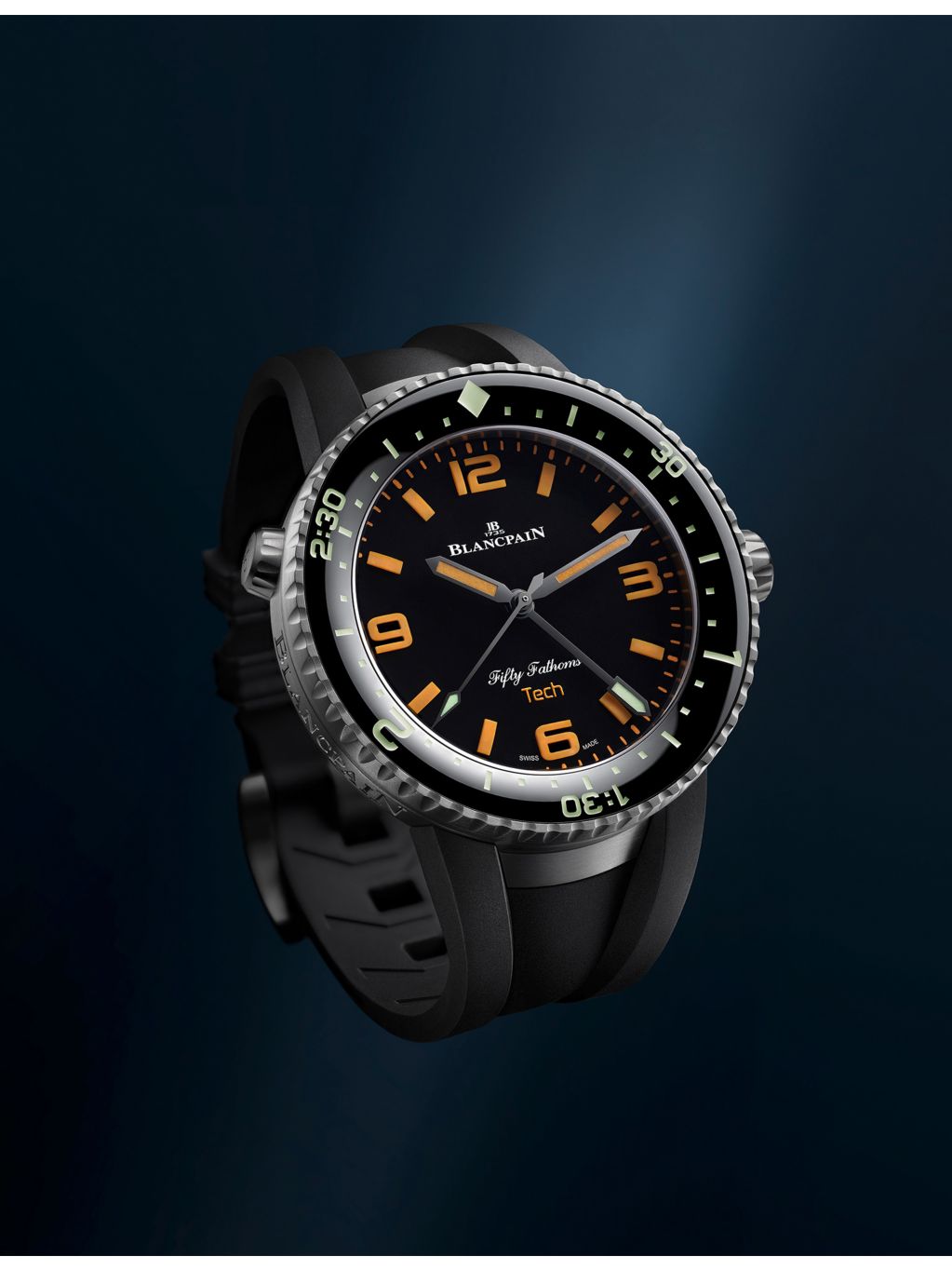 Blancpain Tech Gombessa titanium watch 47mm, UK version