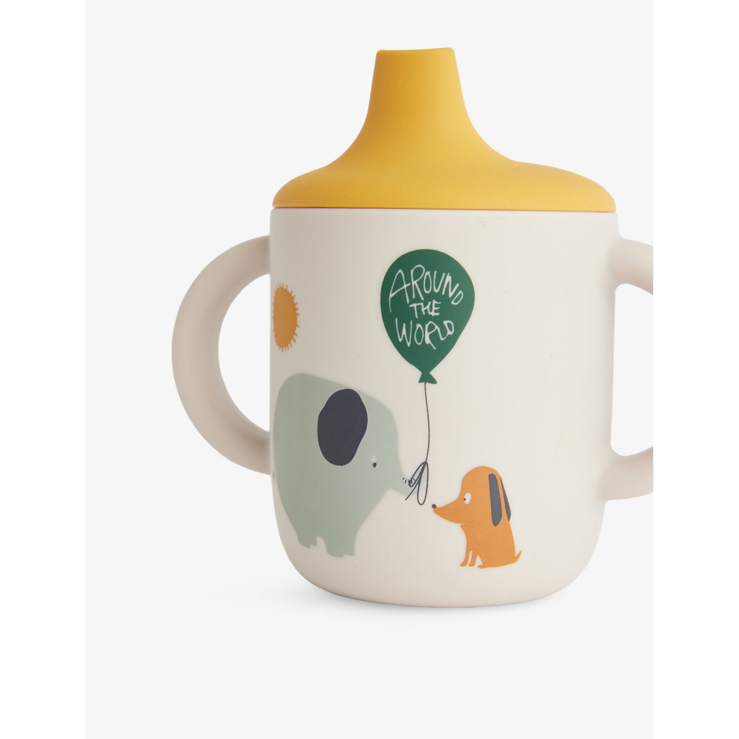 Liewood silicone sippy cup Neil graphic-print 150ml (British brand)