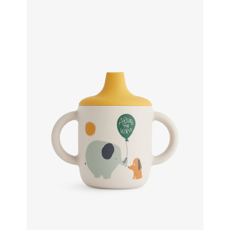 Liewood silicone sippy cup Neil graphic-print 150ml (British brand)