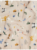 Liewood Lewis cotton muslin squares pack of two 65cm (British brand)