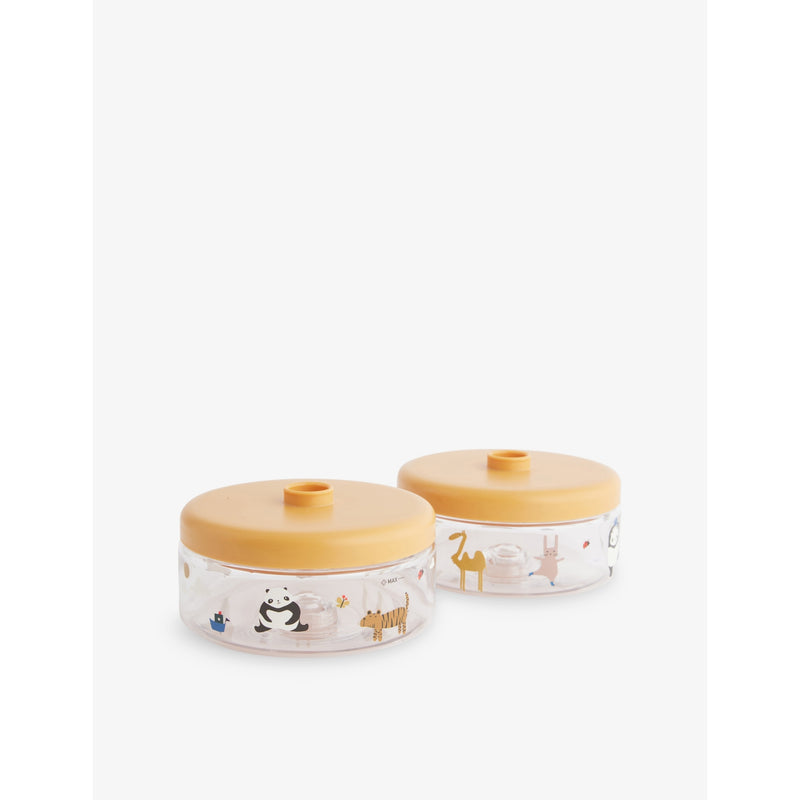 Liewood Dominique plastic food boxes set of two 13cm (British brand)