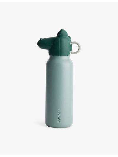 selfridges Liewood Falk Crocodile Stainless Steel Water Bottle 350ml- Buy online at McGrocer