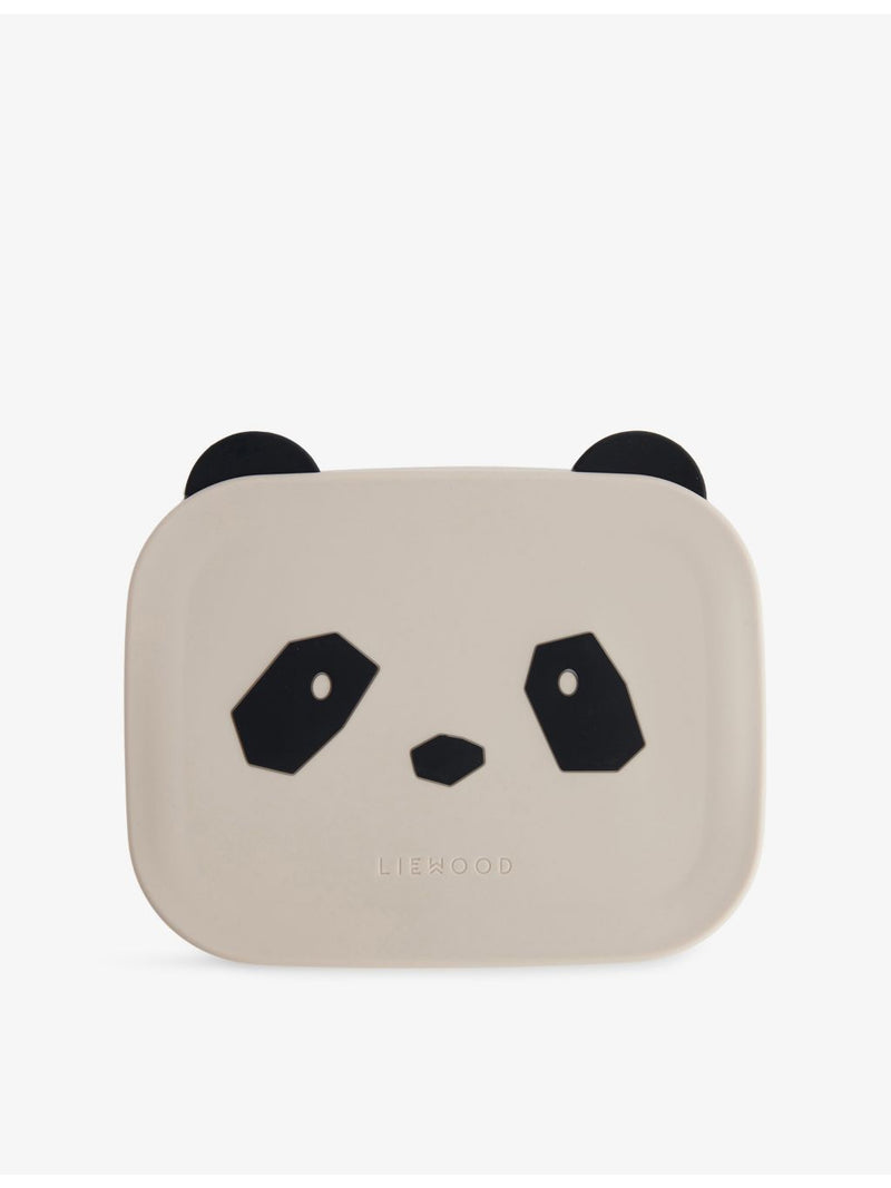 Liewood Arthur Panda stainless steel lunchbox three compartments (British brand)