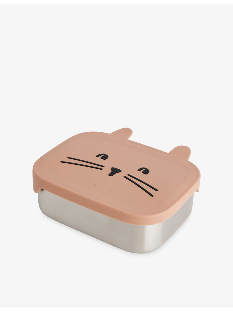 Liewood Arthur Rabbit stainless steel lunchbox with three compartments, imported from the UK