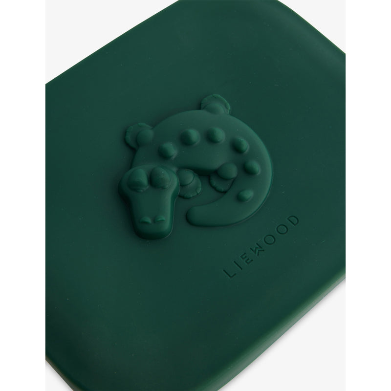 Liewood Arthur Crocodile stainless steel lunchbox, imported from the UK