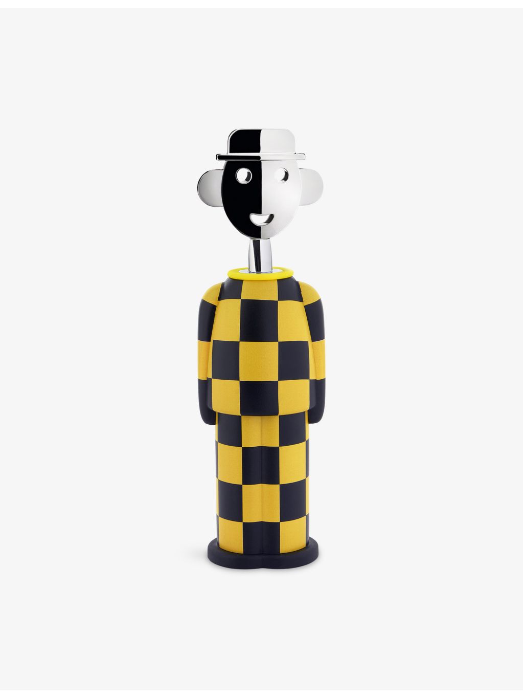 Alessi corkscrew 21cm with checked pattern (British brand)