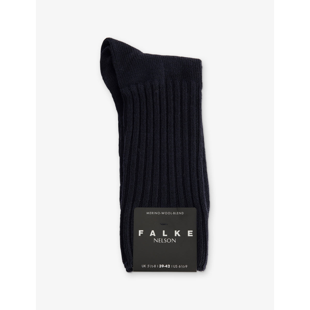 Nelson Knitted Boot Socks - BLACK - 5.5-8