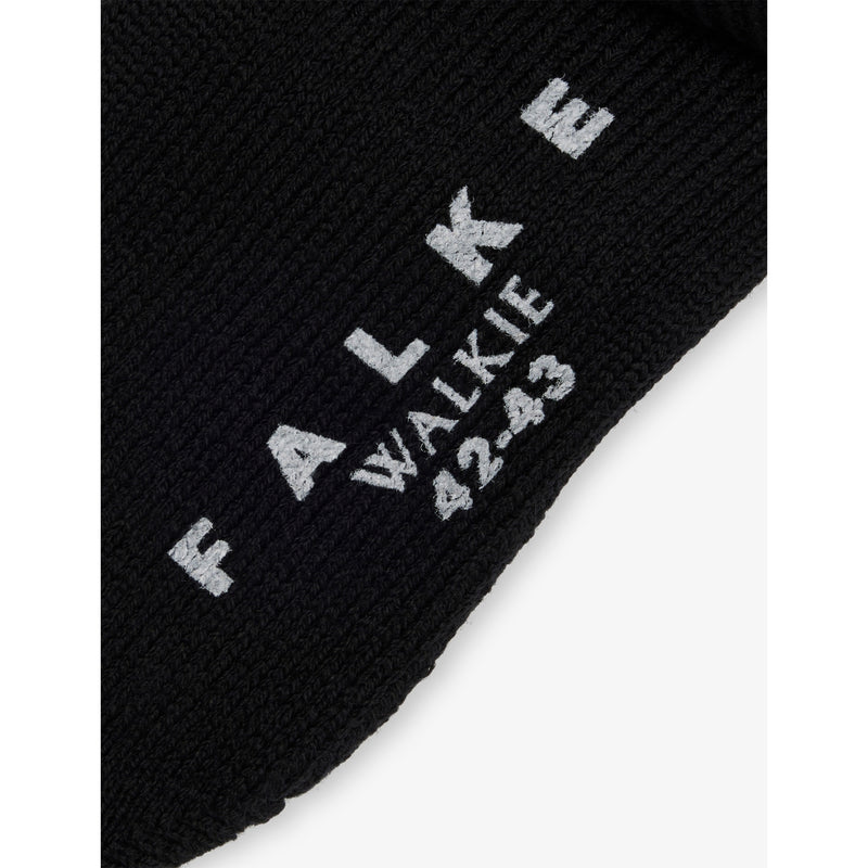 FALKE wool-blend crew socks with cushioned sole, imported from the UK
