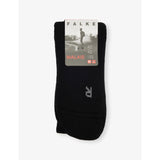Walkie Ergo Stretch Wool-Blend Socks - BLACK - 5.5-7.5