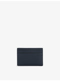 Smythson flat leather card holder with five card pockets - British product