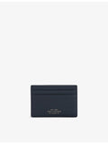 Smythson flat leather card holder with five card pockets - British product