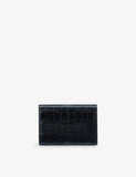Smythson folded leather card case Mara, imported from the UK