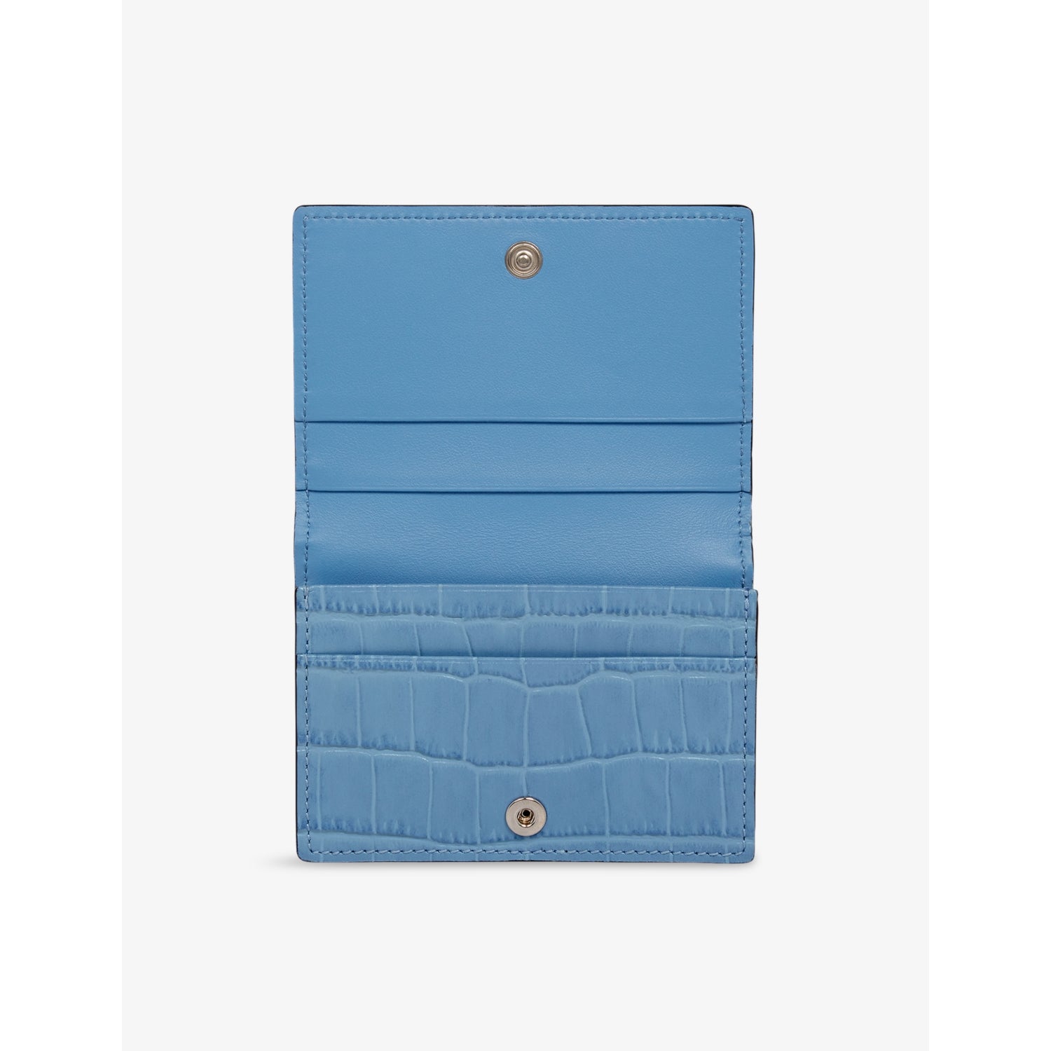 Smythson folded leather card case Mara, imported from the UK